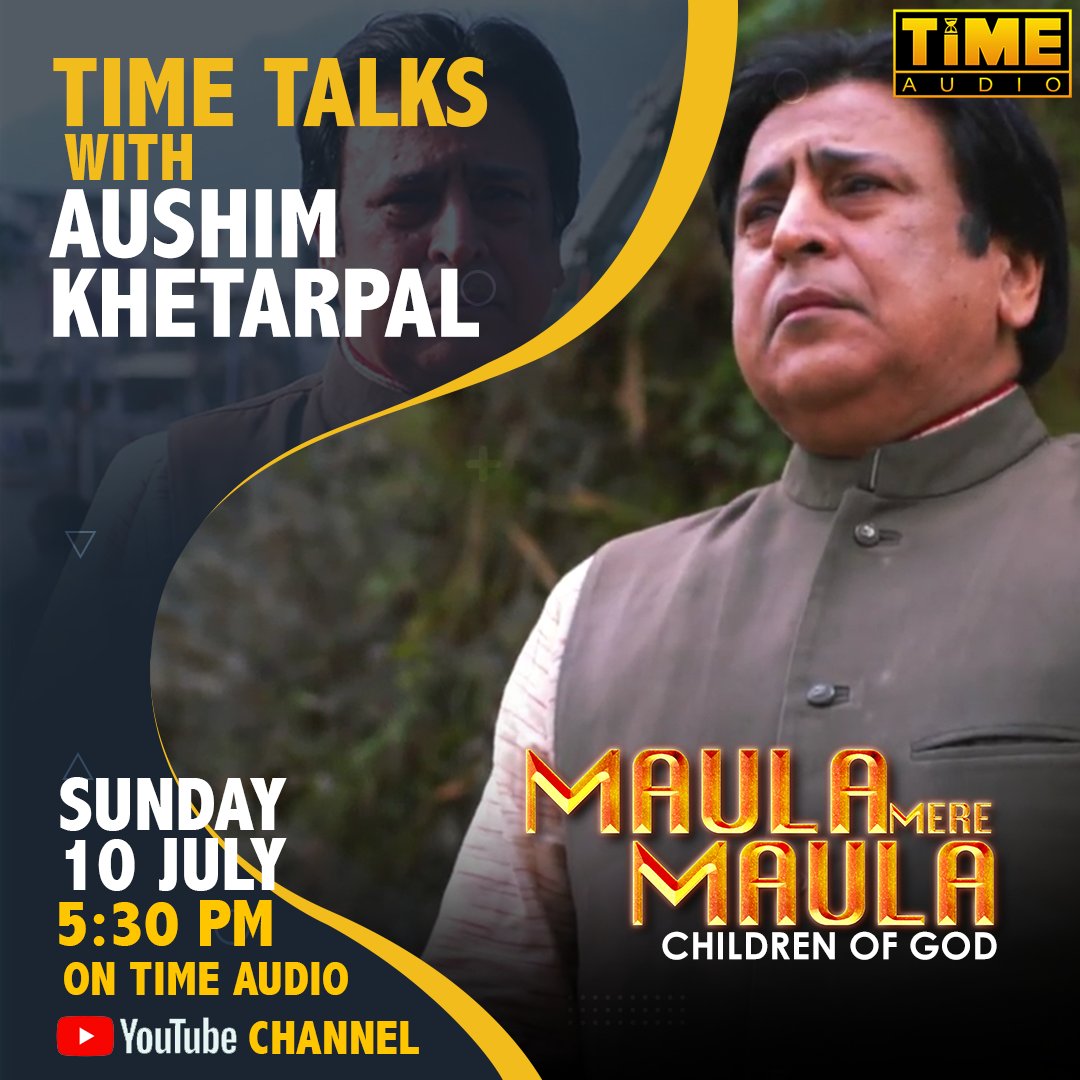 timeofficial___'s tweet photo. TIME TALKS With Aushim Khetarpal
Catch @aushim_khetarpal live tomorrow at 5:30Pm on TIME AUDIO Youtube Channel
Stay tuned Subscribe Now
https://t.co/a6naoAHF2d
@aushim_khetarpal
@timeofficial___
#aushimkhetarpal #maulameremaula #livesession #livelecture #hindisong #youtubelive https://t.co/RPxMINAhrE