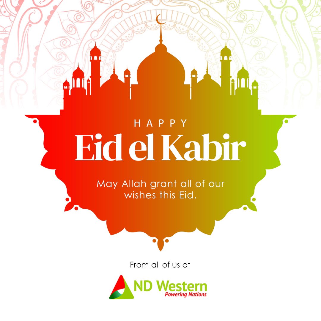 Happy Eid -el-Kabir 

May this joyous celebration bring you immemse joy, peace, and good health.