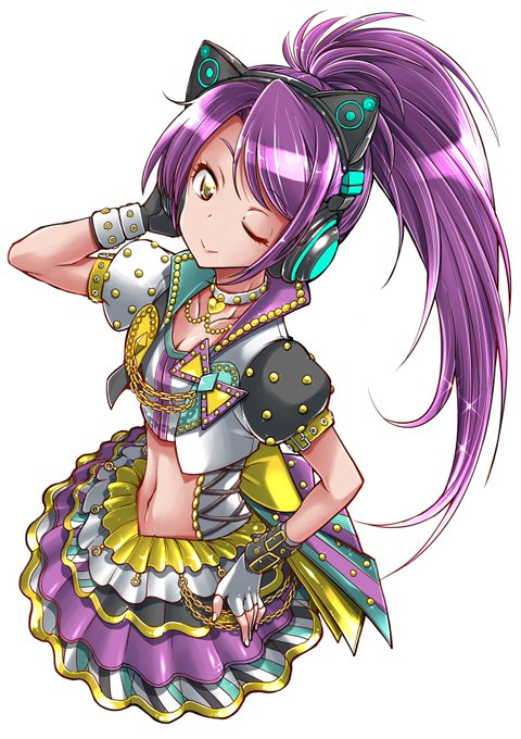 ポニテの日逃してたので…嫁の過去絵…を! 