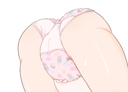 ぱんつ描いてる