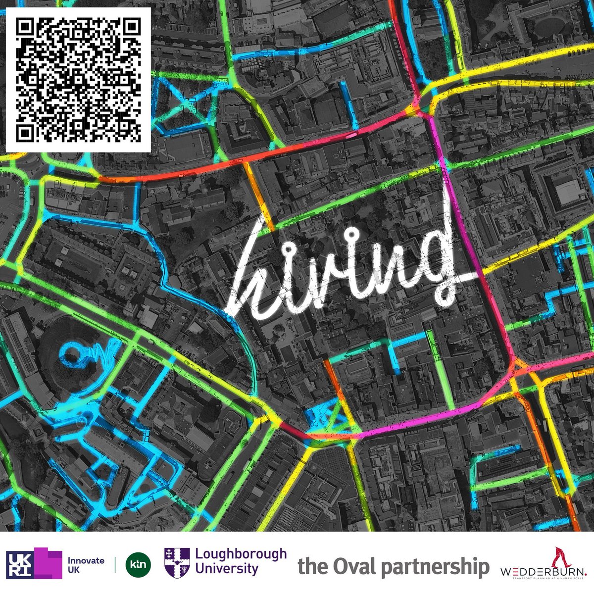 Do you enjoy working with #bigdata? Does the opportunity to create impactful urban spaces through evidence based #footfall #analytics sound like a move you are looking for? We are recruiting for a pedestrian movement analyst/data scientist. Apply here: bit.ly/3nsMFRS.