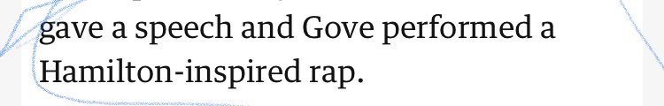 If you have buttocks prepare to clench them now, with this detail of the entertainment from <a href="/michaelgove/">Michael Gove</a> at the former Carrie Symonds 30th birthday party.