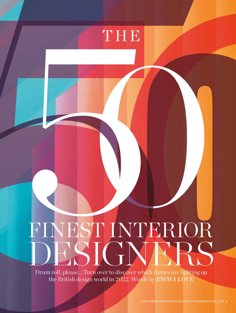 skywirelondon's tweet photo. Delighted to see Martin Kemp Design feature in the top 50 finest Country and Town House Interior Designers.
A well deserved accolade.
#Skywirelondon #martinkempdesign #countryandtownhouse #luxuryagency #luxurymarketing https://t.co/iJ8ltoJtZL