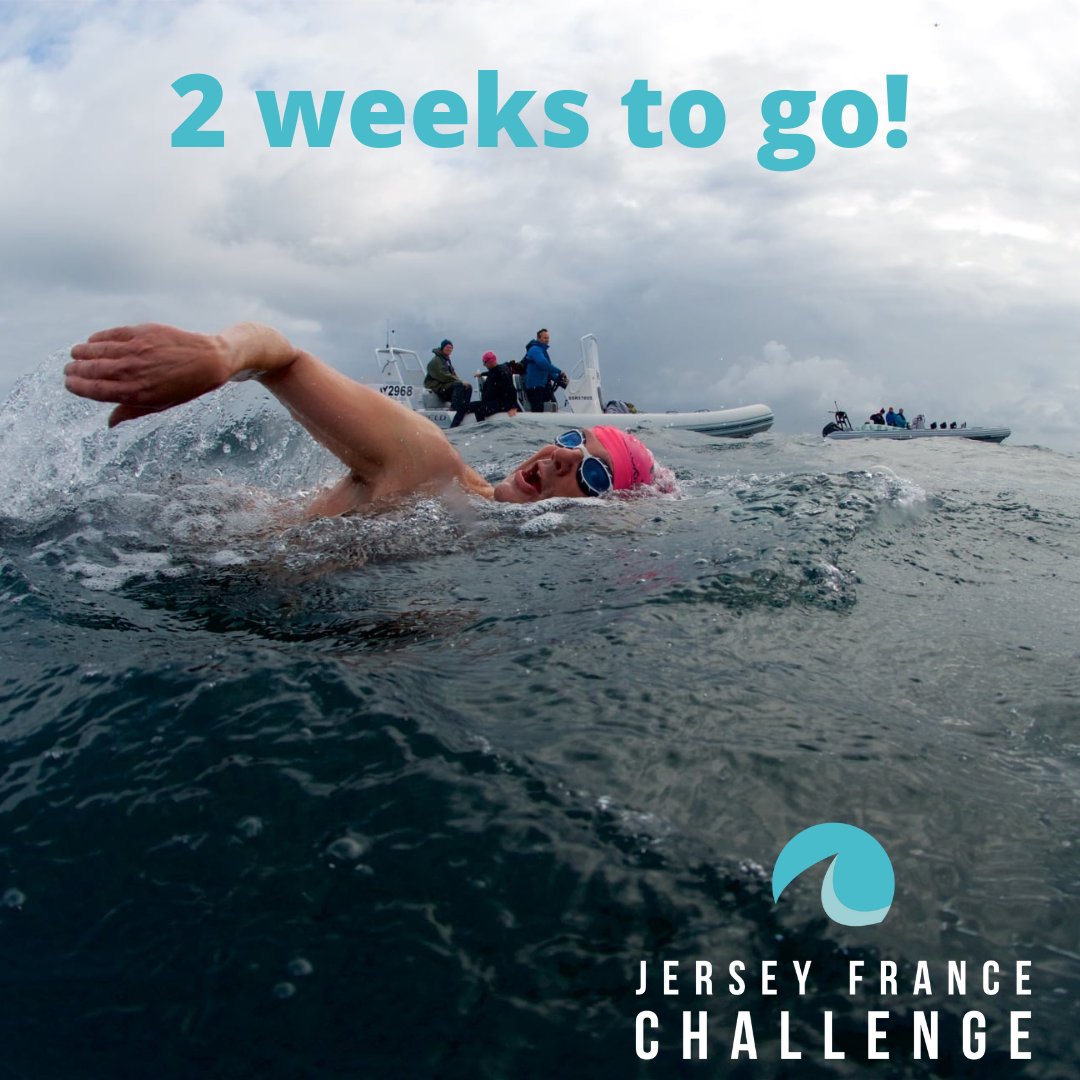 sarkjerseychal1's tweet photo. 🚨2 WEEKS TO GO 🚨

There is just 2 weeks to go until approx. 100 swimmers take on the Jersey France Challenge! There is still time to sign up for this tough  14 mile swim from Fliquet and finish at Carteret in France!

Register here: https://t.co/Mbd2tfwRU2 https://t.co/OLzd452IqP