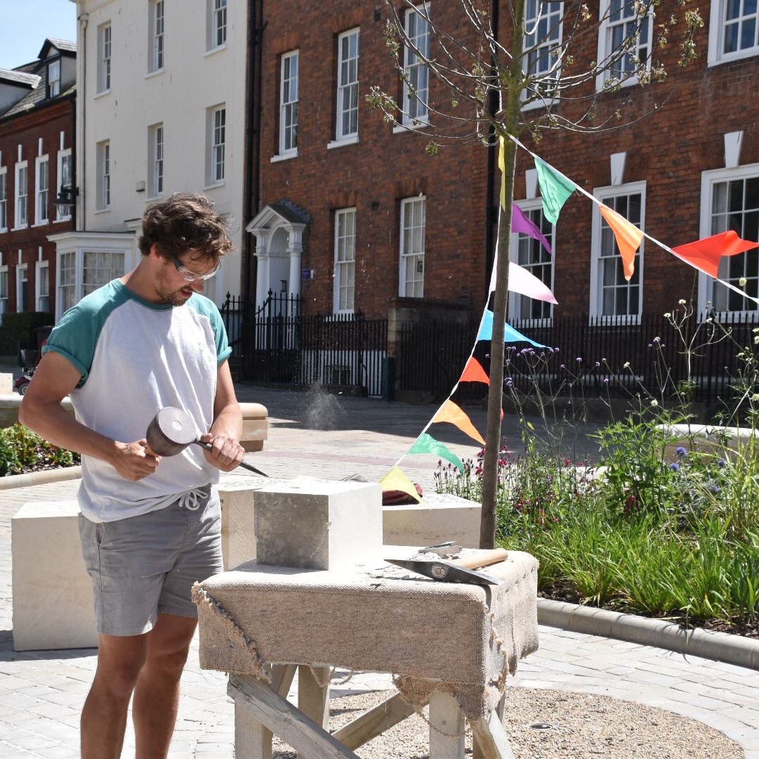 This summer, we've got a packed programme of activities and events which aim to promote mental and physical wellbeing for all. On Friday 15 July &amp; Friday 29 July, you can  join our stonemason team &amp; have a go at carving your own tile! ⚒️ Find out more 👉  bit.ly/3InzYl0