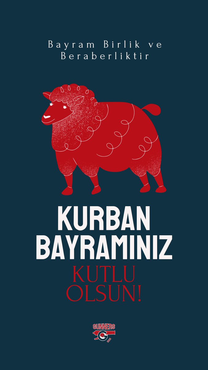 Bayram Birlik ve Beraberliktir 🫂 Kurban Bayramınız Kutlu Olsun 🐑