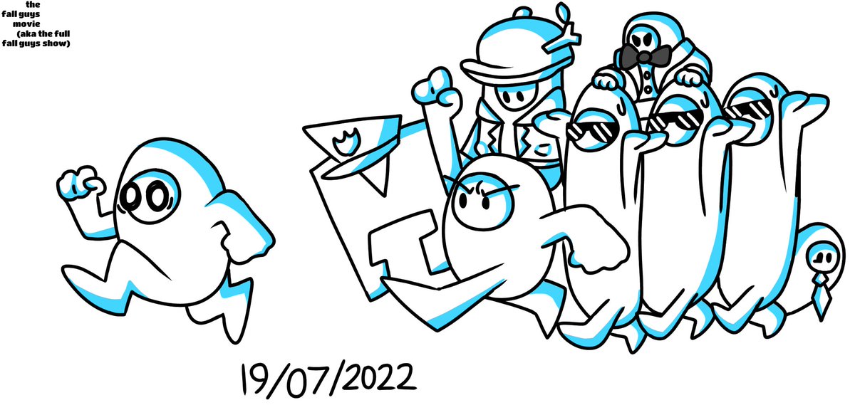 KingBAnimation1's tweet image. just 10 days away #fallguysart #FallGuys