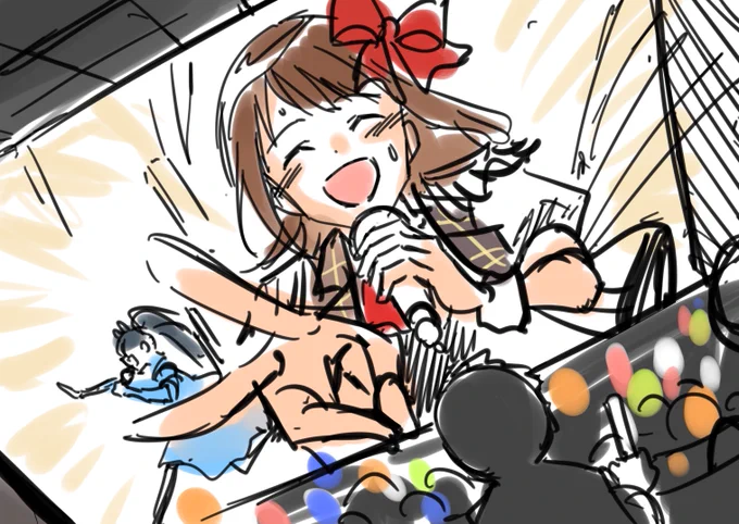 久々のライブビューイング。浴びてきます。
#アイマス765ASLIVE_day1 