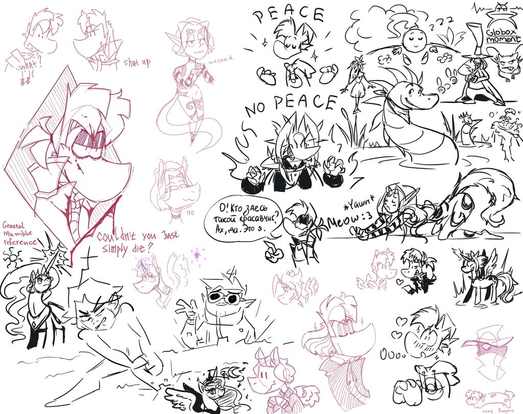 KaitMew's tweet photo. Sketch collab with @TodTheWizard
Thank you for joining, darling !
+ there's a little part from @Alex_TK_Animate
#by_mew_and_kait_shi #todthewizard #rayman #raymesis #lythefairy #ssssam #raymanoc #raymanfanart #mlp #ponysona #ponification #sketch #doodle #collab https://t.co/KRYsEOG5ol