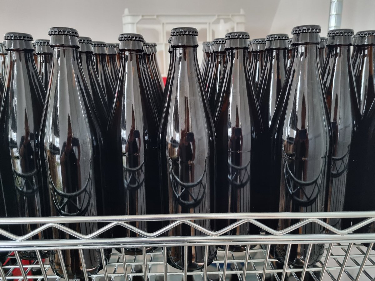 A blank canvas. Rolling out soon... new labels, same great beer.