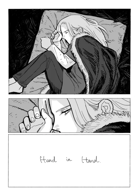 『Hand in Hand』(1/2)
昔描いた漫画のリメイク ※羅ゲル 