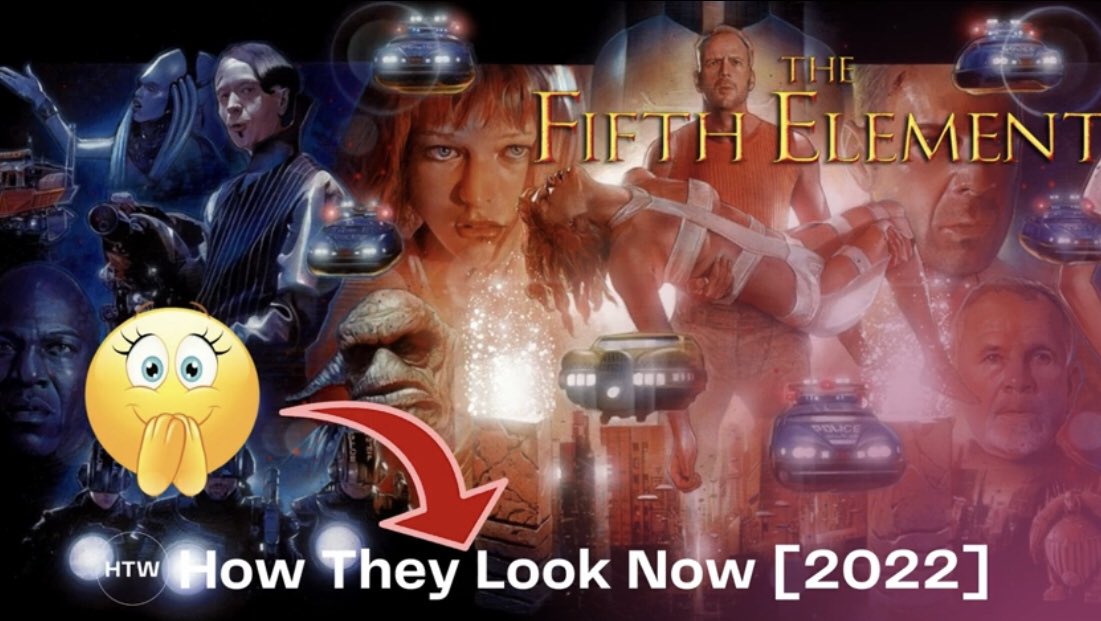 HTW38's tweet photo. THE FIFTH ELEMENT (1997) CAST - PRIME &amp; NOW 2022 [Real Name &amp; Age] https://t.co/Dxv2Mig82E via @YouTube #YouTube #BruceWillis #thenandnow #youtubechannel #youtubevideo #YouTuber https://t.co/qmdqq45QjO