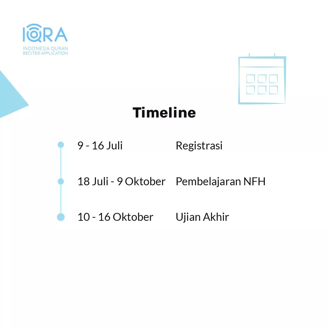 indoIQRA's tweet photo. Belajar qur'an via online? Ya di indoiqra!

Yuk daftar sekarang!
Klik link
https://t.co/QLpCSXqxWw https://t.co/HI2rO0YmwG