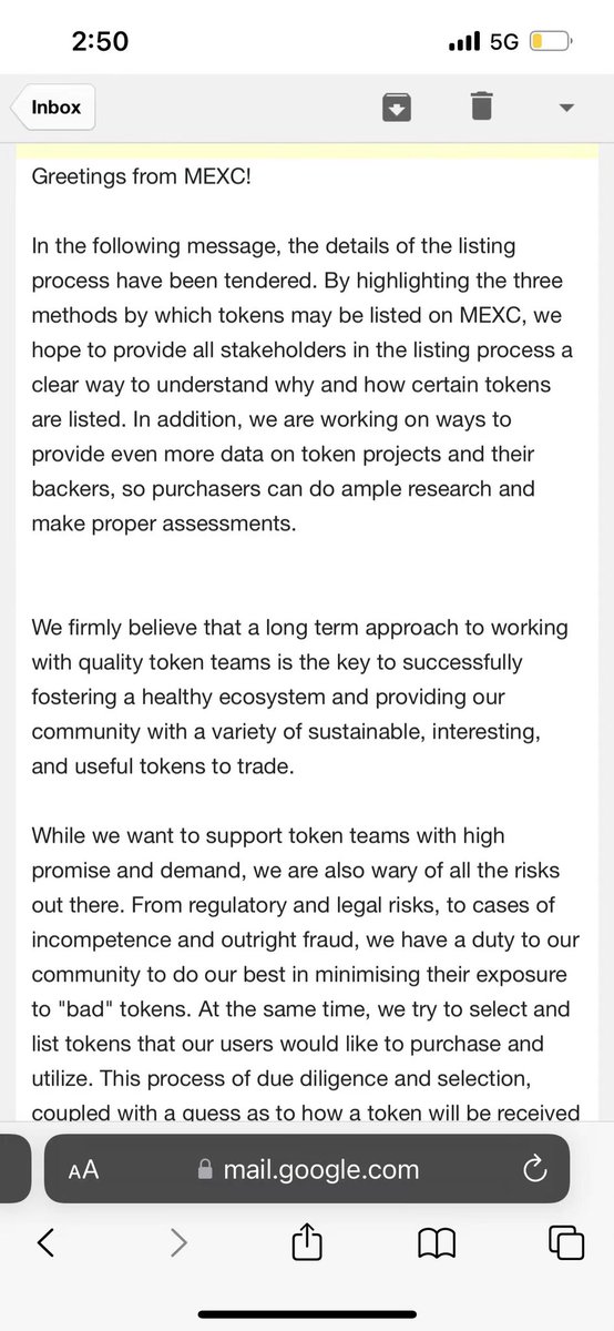 Thanks for email from MEXC exchange.
We are happy to have a long-term cooperation with MEXC together.

HAYYA will list MEXC after 1 or 2 zero being killed again.

Guess what is next exchange will HAYYA be contacted?