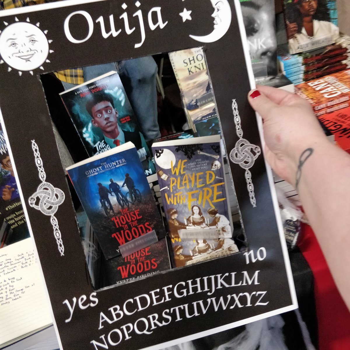 Loving the horror selection at @AndersenPress at YALC. My favourite horror film I have recently seen is The Black Phone but if you are looking for classic horror, you can't beat Day of the Dead #TheRipperofWhitechapel #TheHauntingofTyreseWalker