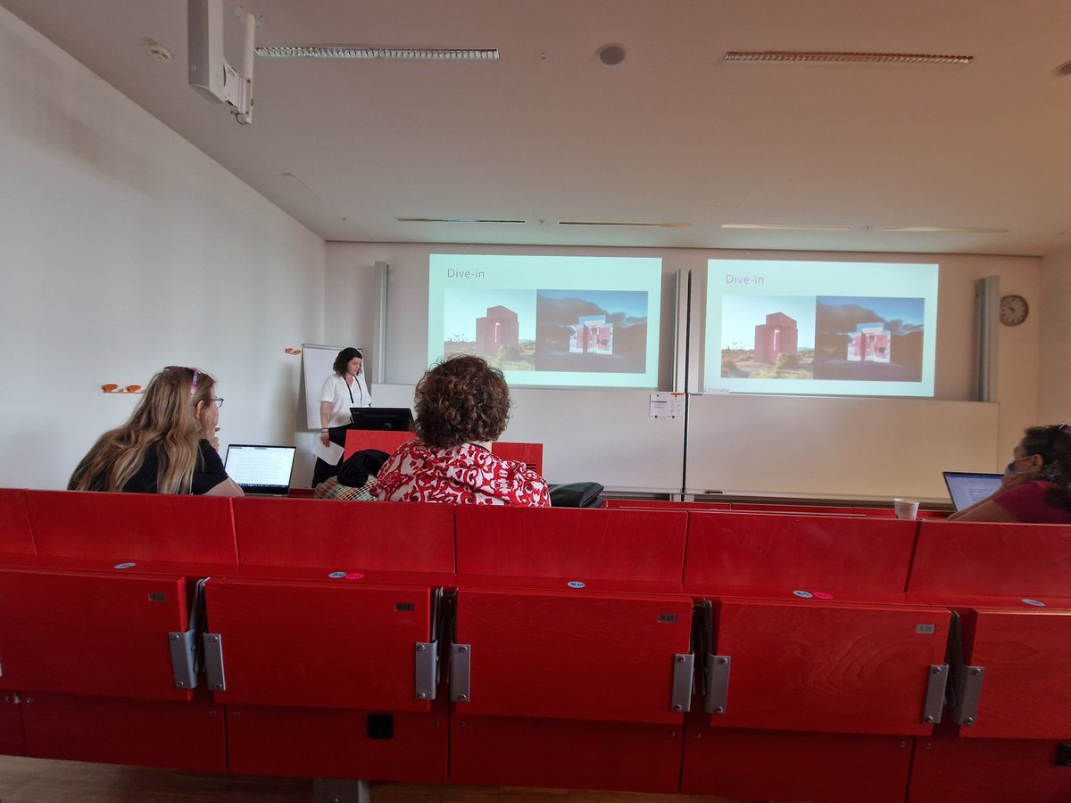 fdevaujany's tweet photo. "Time to work and time to play" by Sigal Sapir and then "Durational organizing" by Ditte Holm #superreef Other very inspiring presentations at ST 22 about the integration of time and space #EGOS2022 @egosnet https://t.co/YEa9RdvdLL
