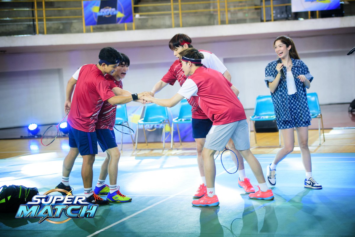 ทีม A รวมพลัง สู้!! ❤️

#SuperMatchEP5