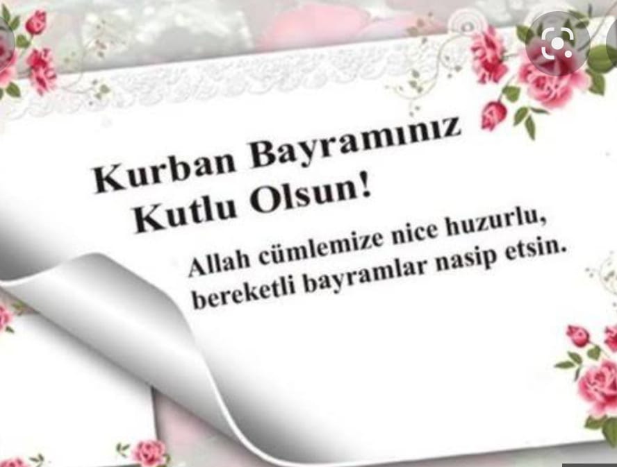 Günaydın arkadaşlar herkesin bayramını kutlar hepinizi öpüyorum