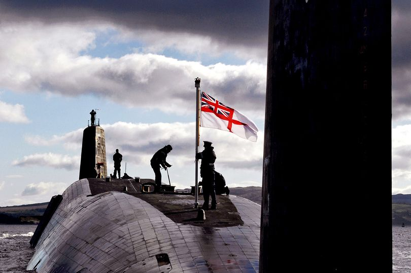 Grouse_Beater's tweet photo. English Lives Precious, Scots Lives Cheap

Trident nuclear bombs are too risky to be based in the south of England. Ministry of Defence says "nuclear submarines currently housed on the Clyde could not be moved to Devonport because an accident there would endanger too many lives". https://t.co/puZENjEb8w