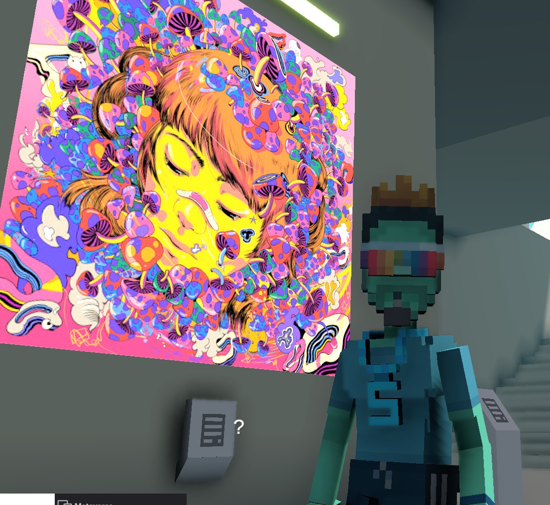 247malls's tweet photo. @TheSandboxGame @MOCDA_ I just participated in the #TheSandbox weekly contest for a chance to win 200 mSAND! Here is my favorite piece from the ‘Impossible Worlds’ exhibition, check out my screenshot below!
👇

@247malls in da @TheSandboxGame @TheSandboxNFTs @TheSnoopAvatars @MOCDA_ https://t.co/UYPuroDqRC