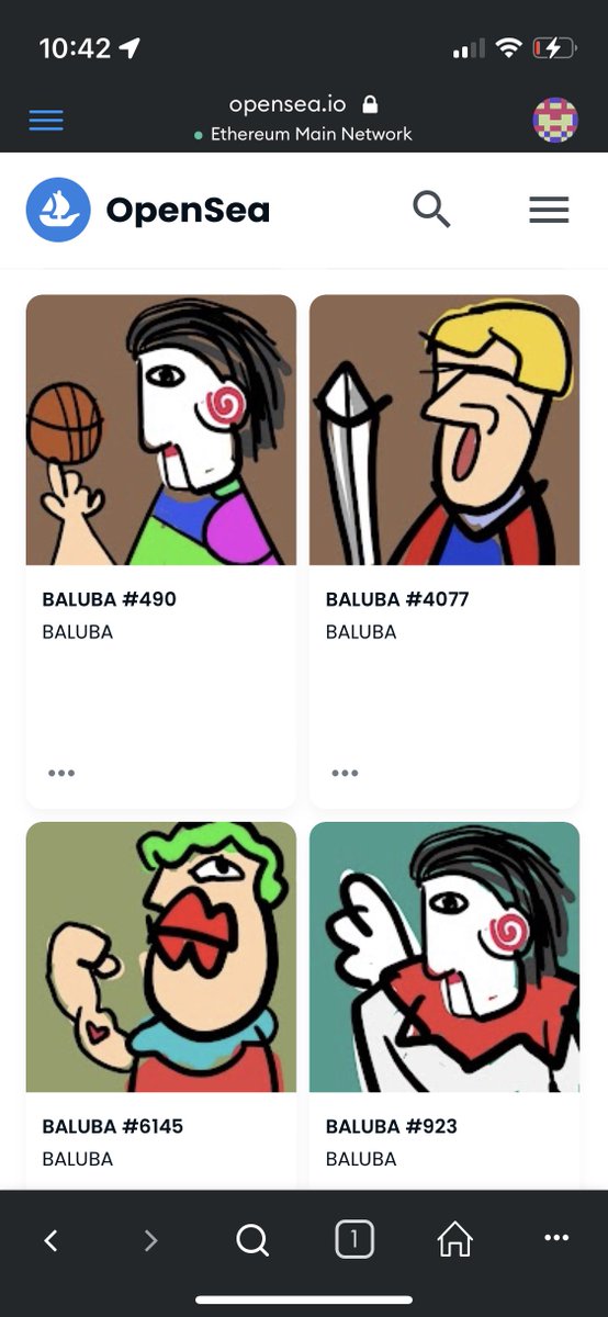 HodlMopz's tweet image. #BALUBA - not sure why. But I like the Guy from Saw. @NFT_BALUBA