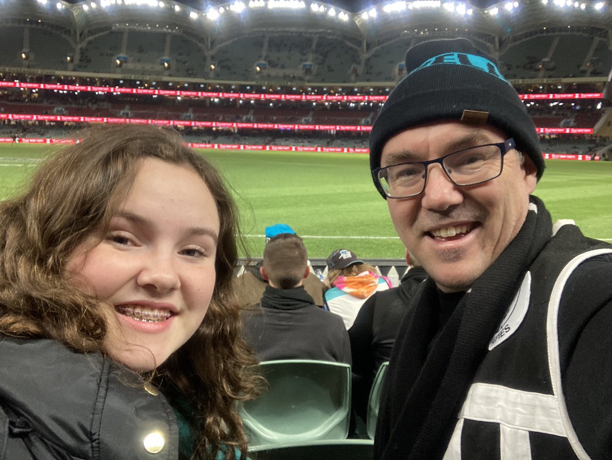 Ready for Saturday night footy #weareportadelaide <a href="/PAFC/">Port Adelaide FC</a>