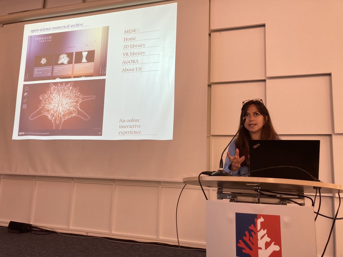Mich_Calvert's tweet photo. It was a privilege to co-chair the #outreach and #education sessions over the last two days with Carin Jantzen @ICRS_2022 #oceanoptimism @HornimanMuseum https://t.co/efab9xLwTU