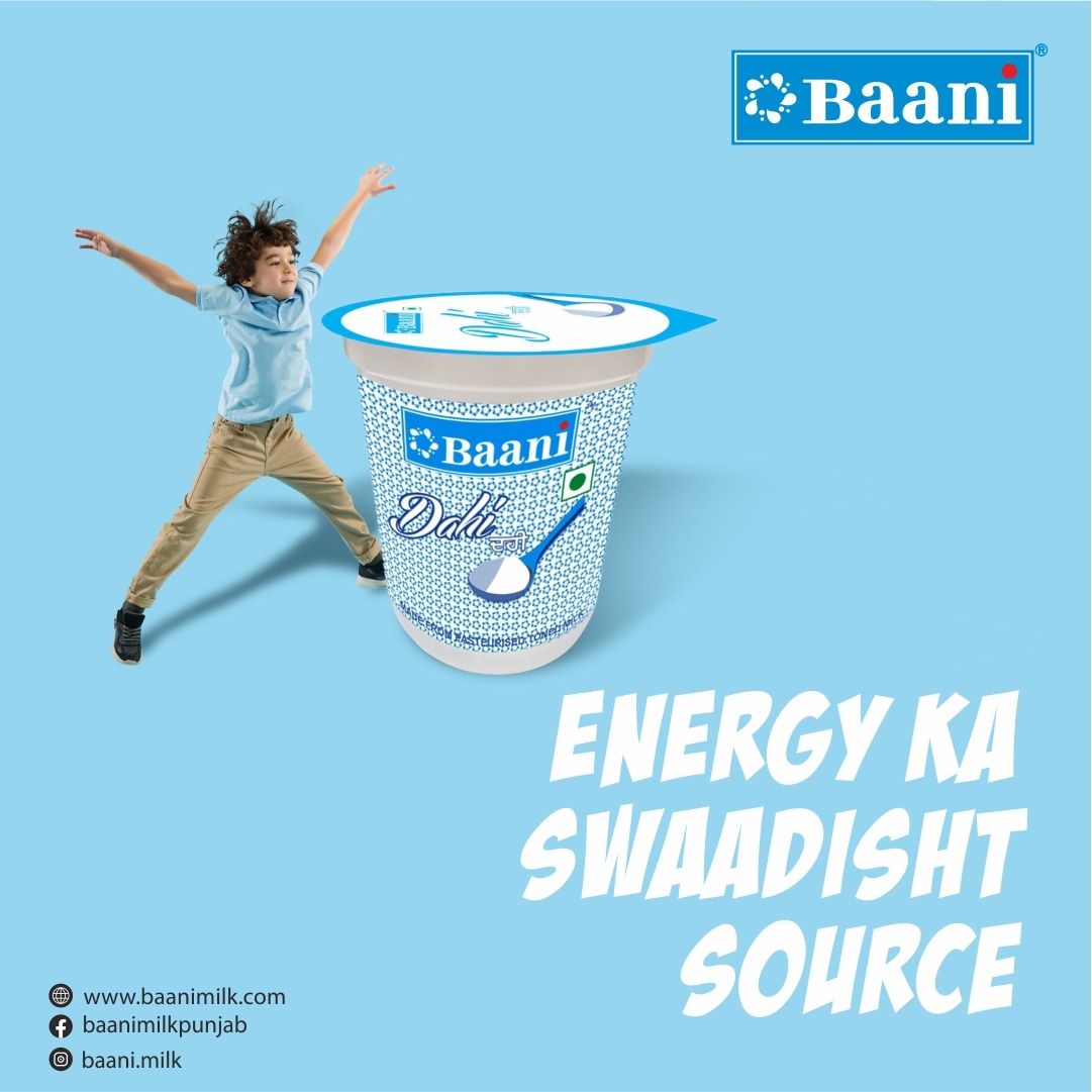 BaaniMilk's tweet photo. Baani Dahi has Calcium, Vitamin B-2, Vitamin B-12, Potassium, and Magnesium. Matlab - complete nutrition for you and your loved ones with amazing taste! 

Now Available at Reliance Stores in Ludhiana &amp; Patiala.

#baanimilk #baanimilkproducer #baanilassi #dahi #ghee #deliciousmilk https://t.co/Z2Q2fzToFb