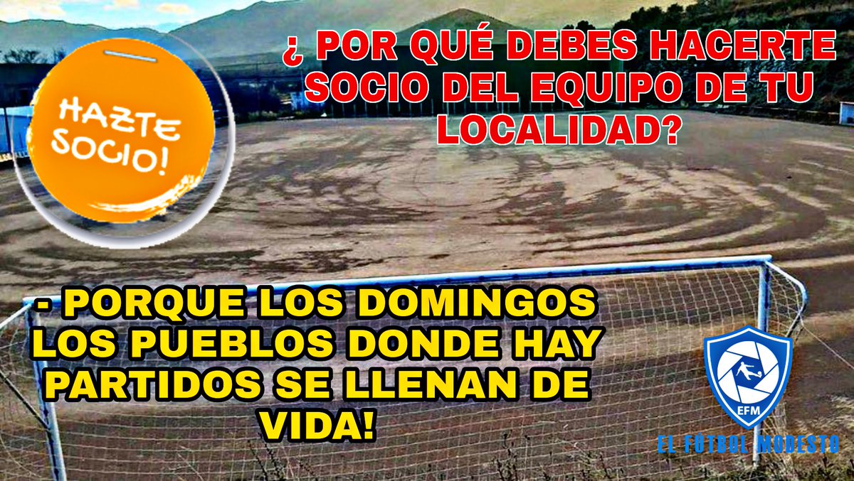 Os doy otro motivo para que os hagáis socios del equipo de tu pueblo!