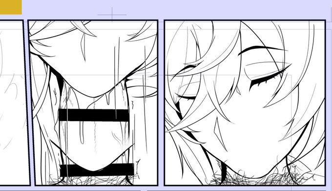 地母神フェラ頑張って描いてるよ 