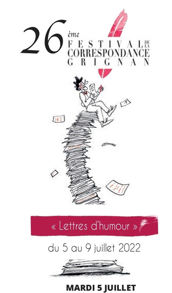 GelosRisus's tweet photo. 📮 Drôlerie par correspondance 

#RiresEnLittérature

Lettres d'humour est le thème de la
26e édition du Festival de la Correspondance de Grignan.
#littérature #humour #festival #correspondance

https://t.co/bVJ9y7wK5P https://t.co/cVO2mYaFxW