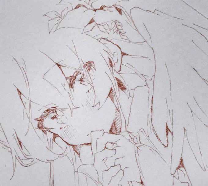 む、難しい.....描き直そうかな.... 
