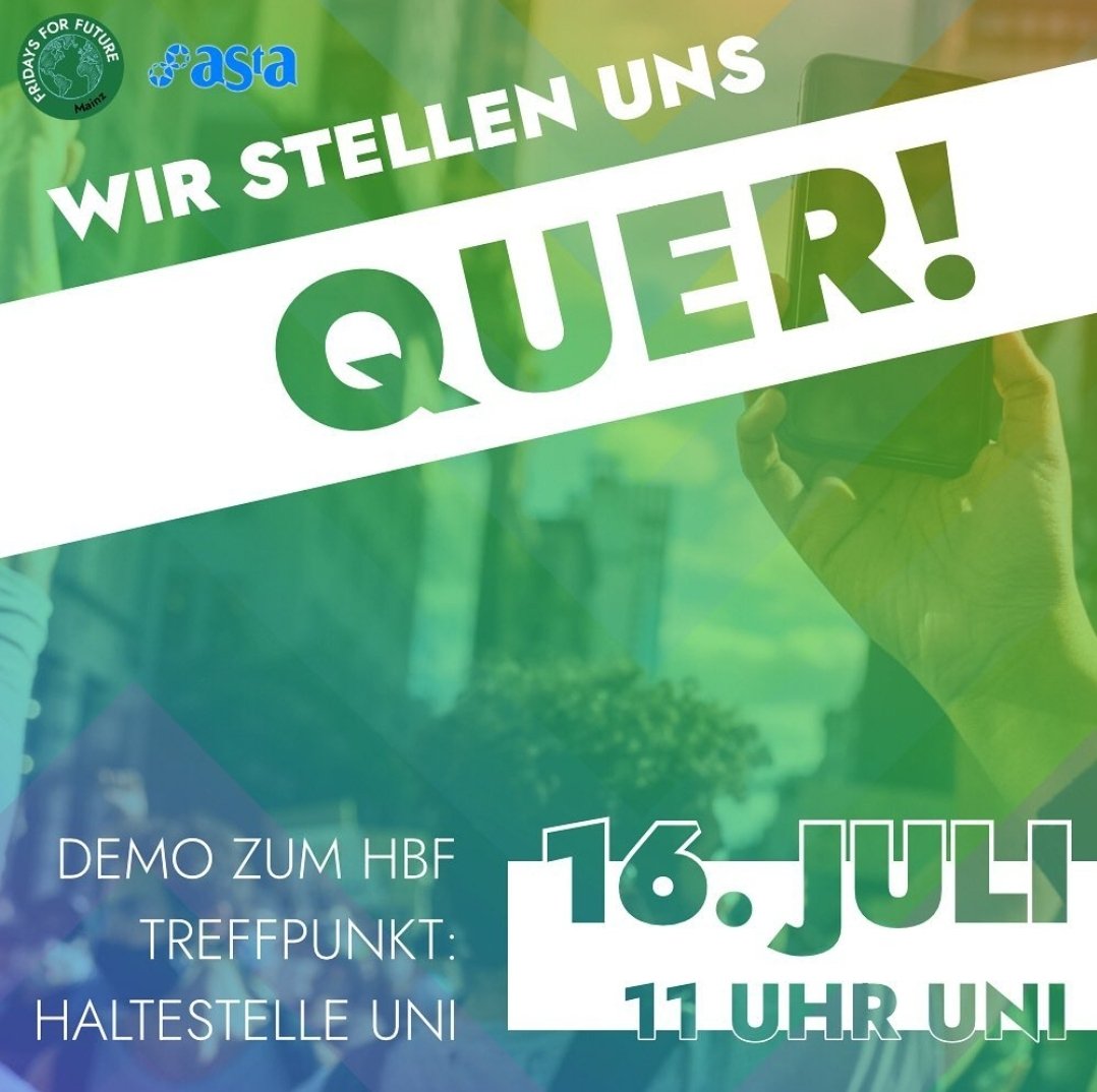 rkkentwaffnen's tweet photo. Am 16.07. wird es mehrere Demos in #mainz geben. Eine davon ist diese von @F4F_Mainz und dem AStA der Uni Mainz. Die Demo bringt euch direkt zum Hauptbahnhof, wo 12 Uhr die Neonazis mit ihrer Kundgebung beginnen. Ideal für Menschen ohne Zuganreise! 
#block1607mz #mz1607
1/2 https://t.co/hMnz5Iy2Ab