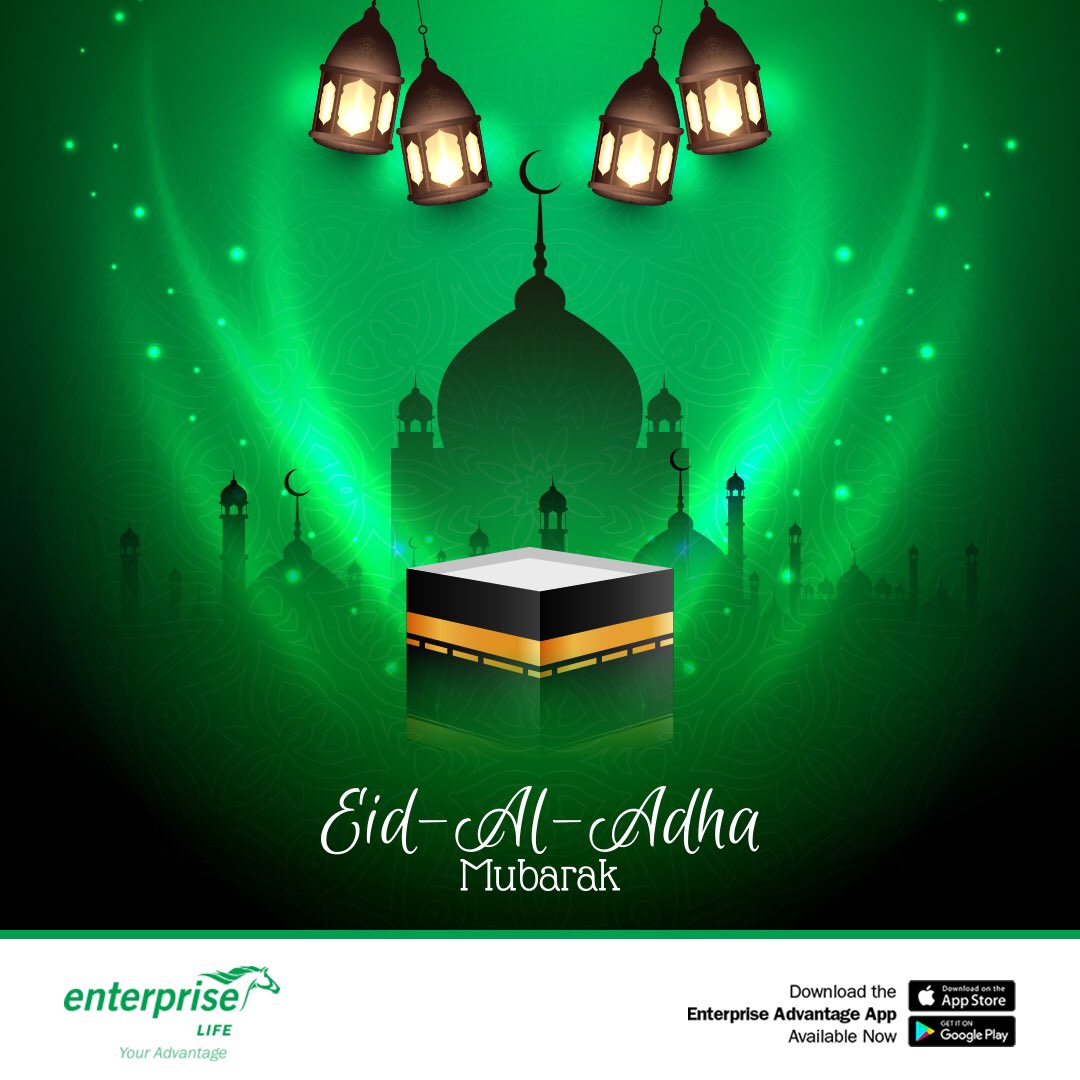 Your prayers and sacrifices will never go unanswered. On this Eid al-Adha, we pray all your dreams come true! Eid Mubarak! #EnterpriseLife #DigitalEnterprise #YourAdvantage #EidMubarak