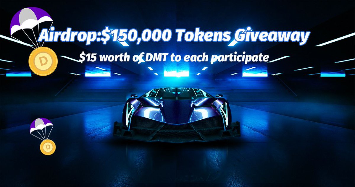 🚀 Airdrop: Drive2
🔥 Reward pool: $150,000 DMT
🚧 Rate: ⭐️⭐️⭐️⭐️⭐️
💰 Winners: All valid user's
🏦 Distribution Date: 10th sep, 2022

🚨 Airdrop Link: x.com/Driveofficial1…