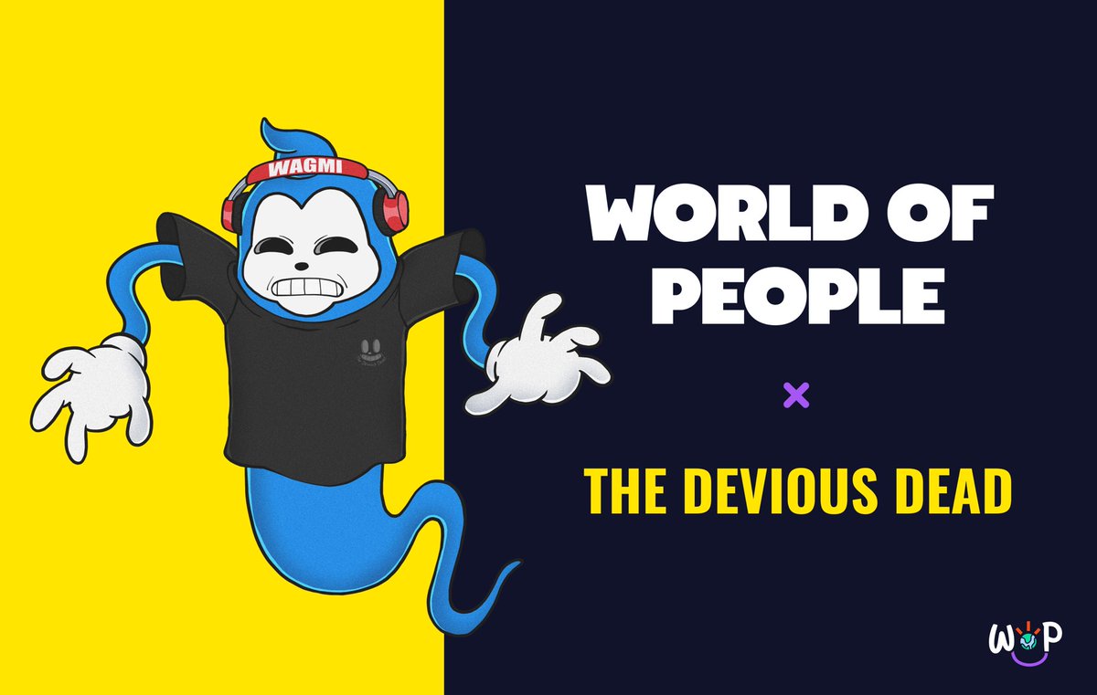Devious_DeadNFT's tweet photo. 🎁WL COLLAB GIVEAWAY 🎁

5x WL spots from @WrldOfPeopleNFT 
 
To enter:
1⃣Follow: @Devious_DeadNFT &amp; @WrldOfPeopleNFT
2⃣Retweet,❤️  Tag 3 friends

24H⏰ + 48H for Joiners👇https://t.co/9fP7h9VOl9
#Nfts #NFTshill #NFTGiveaways #NFTWhitelist https://t.co/fleQNrqLaY