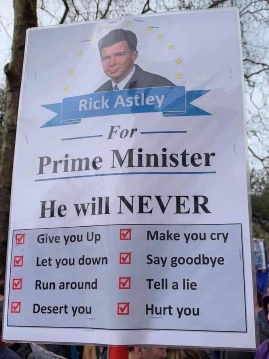 TodayFM's tweet photo. There is only one contender for the election across the water. 👀👇🏽🤣 https://t.co/HGmX6cZeyo