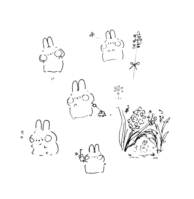 らふぷみ (○・×・○)🌱

#ぷみうさぎ
#うさぎ #イラスト 