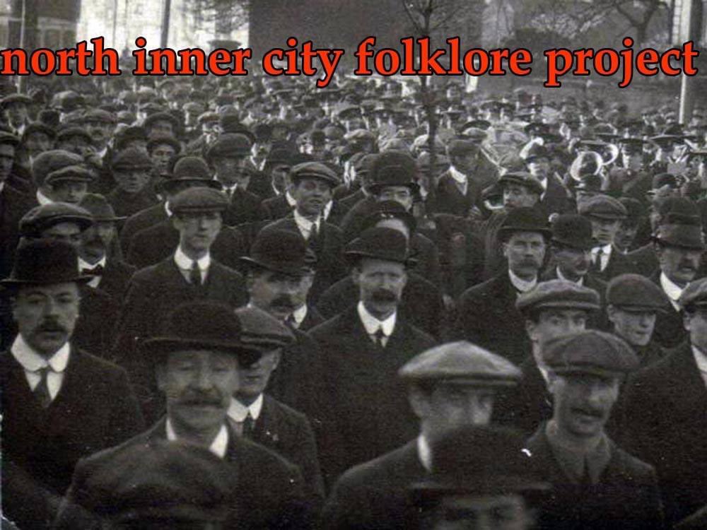 LifeTenement's tweet photo. 1913 Lockout. Striker’s on the North Circular Road returning from a meeting in Phoenix Park. Photo is from our 1913 collection. https://t.co/uePoBajwq9