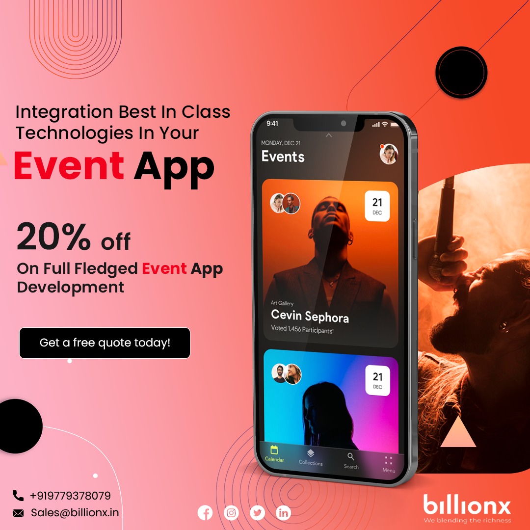 billionxoficial's tweet image. Are you planning to develop an event app?

The global Event Management Software Market will grow from USD 7.0 billion in 2021 to USD 14.1 billion by 2026, at a Compound Annual Growth Rate (CAGR) of 14.9% during the forecast period. 

#Eventappdevelopment #eventapp #mobileapps