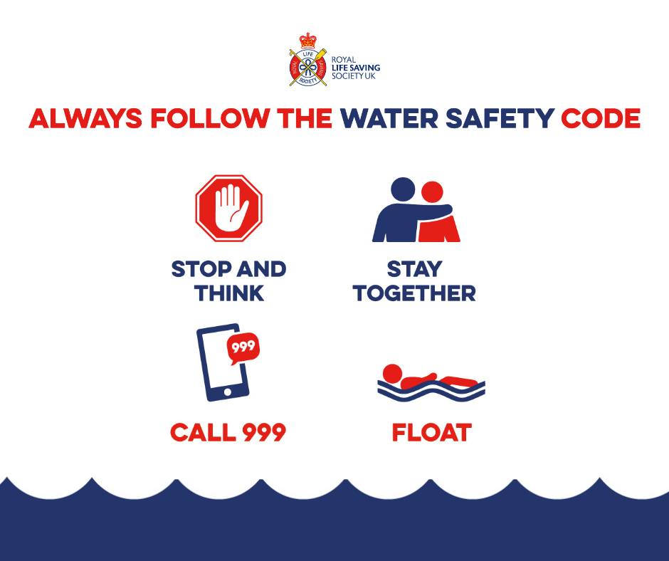 Heading to the beach this weekend?  Follow the Water Safety Code and keep you and your family safe, and supervise children closely. #enjoywatersafely #watersafety #staysafe #fun