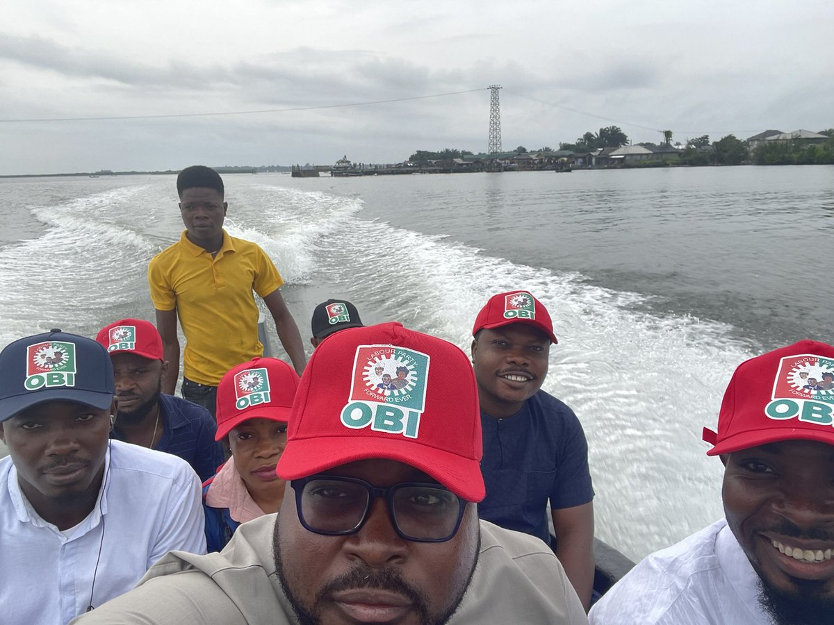 Taking the message of <a href="/PeterObi/">Peter Obi</a> to the creeks of Andoni. A new dawn is here.