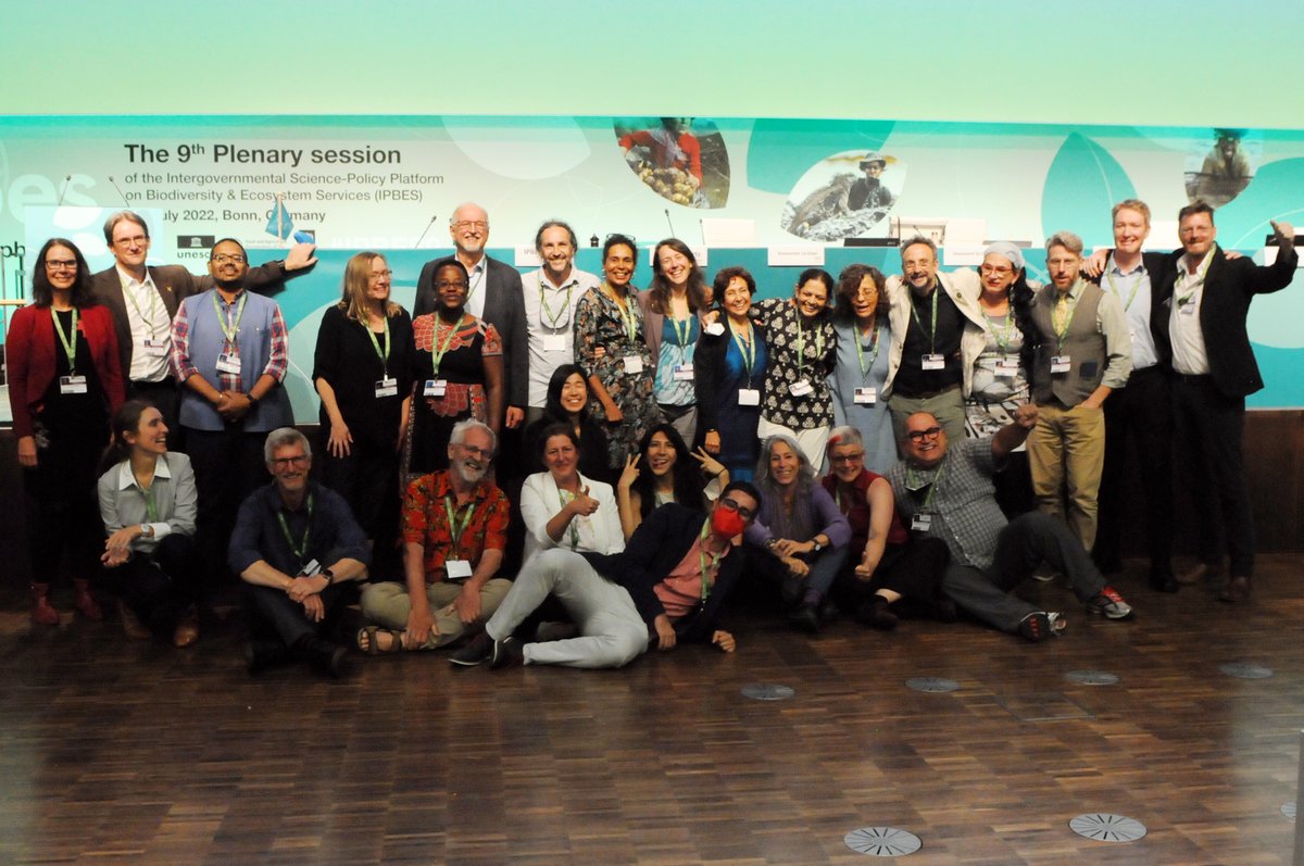 IPBES's tweet photo. The summary for policymakers of the #ValuesAssessment has now been approved by the @IPBES Plenary.
Congratulations to all the experts, the Technical Support Unit & all those who contributed👏
🔜Media launch @ 11 July, 2pm CEST https://t.co/VxnVpg2qUf