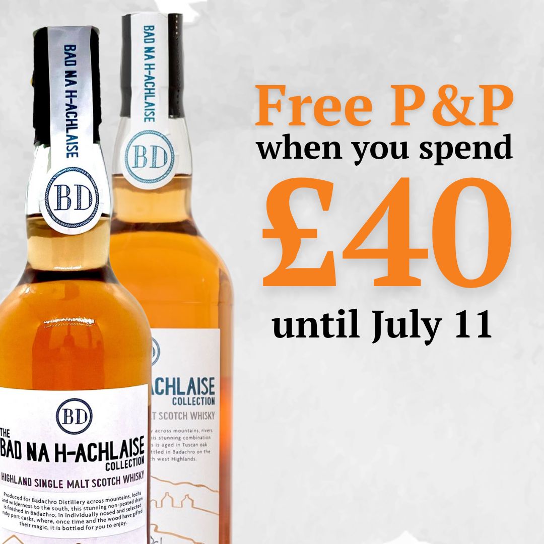 Here’s to the weekend!  🥳

Celebrate making it through another week with an order of your favourite tipple!

And, don’t forget, you can still get free P&amp;P when you spend £40 until Monday! 

What will you go for?

badachrodistillery.com