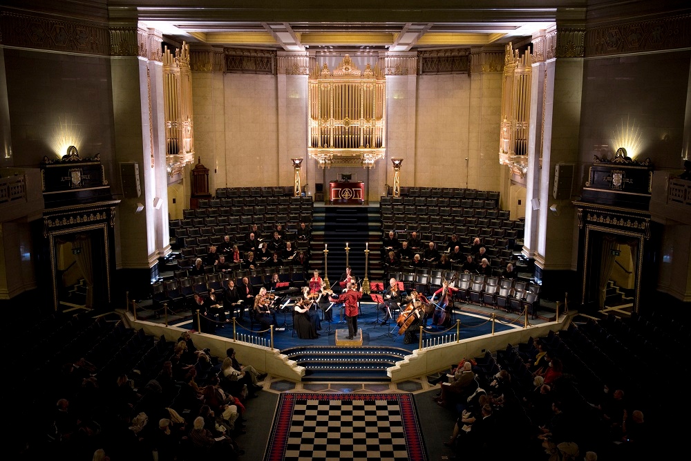 United Grand Lodge of England (@ugle_grandlodge) on Twitter photo Concert TONIGHT 🎼
<a href="/BelmontEnsemble/">Belmont Ensemble</a> and @trafalgarsinf present Vivaldi - The Four Seasons by Candlelight.
👉️ 5pm & 7.30pm in the Grand Temple at @freemasonshall
Book your ticket here: bit.ly/EventsatFMH Concert TONIGHT 🎼
<a href="/BelmontEnsemble/">Belmont Ensemble</a> and @trafalgarsinf present Vivaldi - The Four Seasons by Candlelight.
👉️ 5pm & 7.30pm in the Grand Temple at @freemasonshall
Book your ticket here: bit.ly/EventsatFMH