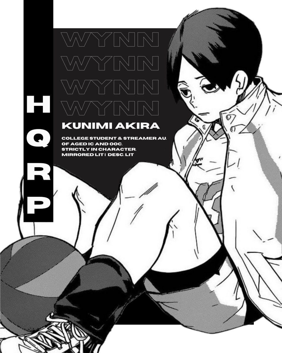 ⠀

                   Wynn ⎯  国見 英 
                   not new to #hqrp. 
                   like / rt  to be mutuals.

⠀