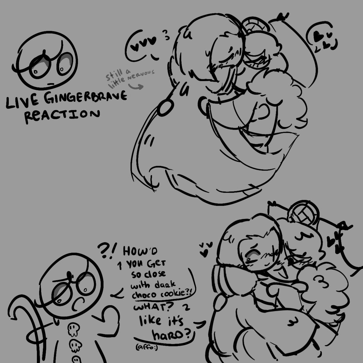 BLKGARLICGHOSTZ's tweet photo. its 2am jesus christ

some doodles before bed
#cookierunkingdomfanart #cookierunkingdom #cookierunfanart #crkfanart #affogatocookie #darkchococookie #affochoco https://t.co/uWWbGY1mCL