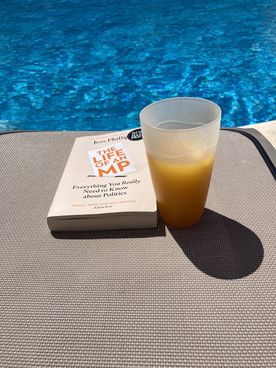 ⁦⁦<a href="/jessphillips/">Jess Phillips</a>⁩  Great holiday read thisJess. Although my reading was somewhat taken over by events back home and catching up on Twitter.  Typical - it all kicks off whilst I’m in holiday!