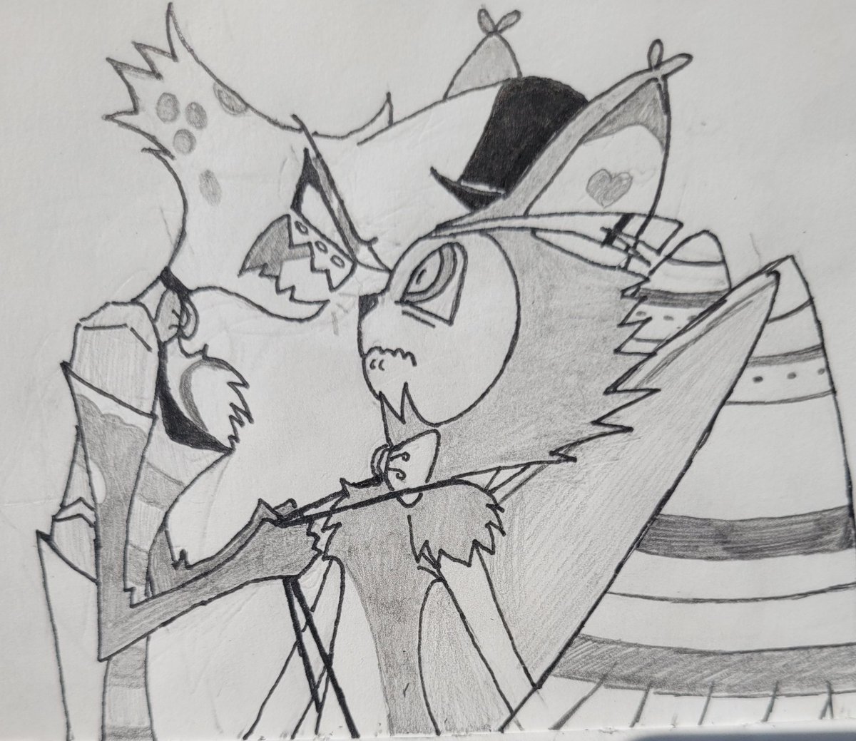 QuentinGev's tweet image. "Shut the fuck up, asshole !"
#HazbinHotelFanart #AngelDust  #HazbinHotelHusk