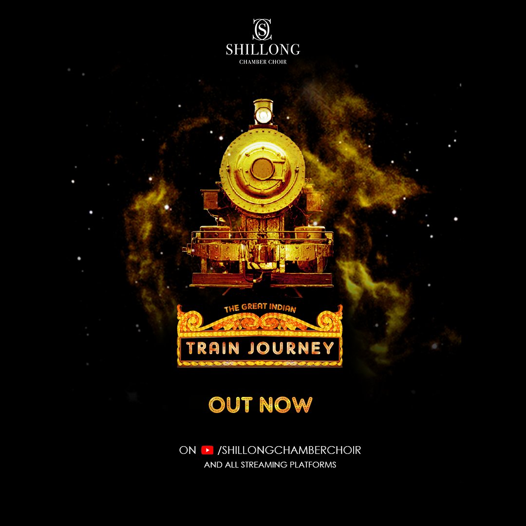 Shillong_SCC's tweet photo. The Great Indian Train Journey - Audio & Video Out now on all platforms.
Video Link in Bio
#ShillongChamberChoir #TheGreatIndianTrainJourney #MusicVideo #IndependentRelease https://t.co/EvCCZmDLvg